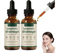 Lymphoria Lymphatic Drainage Drops, Lymphoria Wellness Drops, Lymphoria Drops, Water Balance Support,Promotes Efficient Drainage of the Lymphatic System,Natural Herbal Blends,Cleanse Your Body (2 Pcs)