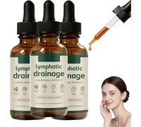 Lymphoria Lymphatic Drainage Drops, Lymphoria Wellness Drops, Lymphoria Drops, Water Balance Support,Promotes Efficient Drainage of the Lymphatic System,Natural Herbal Blends,Cleanse Your Body (3 Pcs)