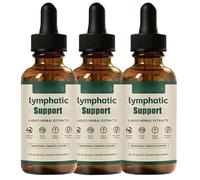 Lymphoria Lymphatic Drops Drainage,Lymphatic System Support,Natural Herbal Blends,Herbal Lymphatic Support Drops,Quick and Effective,for Women and Men,60ml*3pc