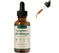 Lymphoria Lymphatic Wellness Drops with Burdock, Dandelion & Ginger, Herbal Liquid Drops for Daily Wellness Support, Fast Absorbing Vegan Formula, Sugar Free, Easy-to-Use Dropper (1 PCS)