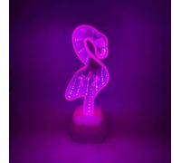 LYMSXAZOU 3D Mirror Night Light, Rainbow, LED, Glass, Modern, Tabletop, Indoor, 5V DC, Cordless