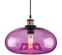 LYMSXAZOU Ceiling Chandelier Lamp, Industrial Pendant Light Stained Glass Lantern Hanging lamp Indoor Retro Fixtures Fitting Lights Lighting Create for Metal Farmh