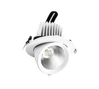 LYMSXAZOU Downlight Adjustable Elephant Trunk Light LED Spotlight Embedded Super Bright Living Room Ceiling Background Wall The Mall Window Warm With Drive Interesting