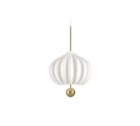 LYMSXAZOU Light Fittings Ceilings Living Room Chandelier E27 Bulb Wire Adjustable Gold Metalwhite Glass Pendantfor Diningkitchen Hangingfixtures,Modern