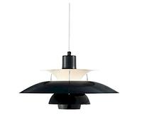 LYMSXAZOU Modern Nordic Design Multi layer Chandelier Pendant Light Single Head for Restaurant Bar Cafe Bedroom Nightstand Purple Gradient Color 50cm