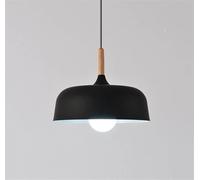 LYMSXAZOU Pendant Lights Retro Dining Table Lamp Traditional E27 Living Room Ceiling Pot Cover Aluminum Metal Chandelier Single Head - Compatible with Bedroom Bar,Indoor Lighting