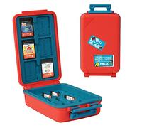 LYNCA Large Capacity Switch Game Card Case Compatible with Nintendo Swith Games, Protective Switch Game Cartridges Memory Card Holder Carrying Storage Box with 17 Cartridge Slots for Nino Switch NS NX