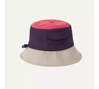 SEALSKINZ | Lynford | Waterproof Unisex Bucket Hat with Pocket | All Weather | UV Protection Navy/Pink