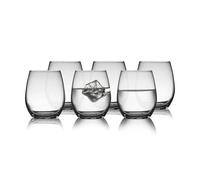 Lyngby Glas Juvel water glass 39 cl 6-pack Clear