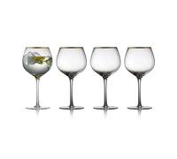 Lyngby Glas Palermo Gold gin & tonic glass 65 cl 4-pack Clear-gold