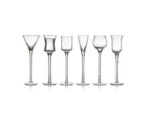 Lyngby Glas Rom snaps glass 2.5-5 cl 6 pieces Clear