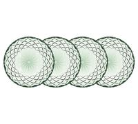 Lyngby Glas Sorrento Plate Diameter 16 cm Pack of 4 Green