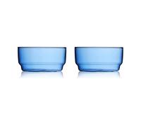 Lyngby Glas Torino bowl 50 cl 2-pack Blue