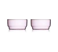 Lyngby Glas Torino bowl 50 cl 2-pack Pink