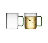 Lyngby Glas Torino glass mug 40 reen