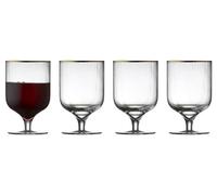 Lyngby Palermo Gold Wine Glasses 40 cl Set of 4