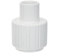 Lyngby Porcelæn Candlestick H7 cm Lyngby Classic Simple Design, White
