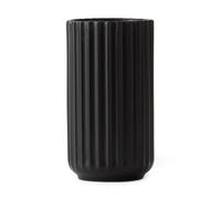 Lyngby Porcelæn Lyngby vase black matte 12 cm