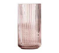 Lyngby Porcelæn Lyngby vase glass burgundy 20 cm