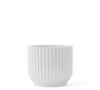 Lyngby Porcelæn - Lyngby Flower Pot Medium, White - White