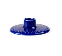 Lyngby Porcelæn Rhombe candle holder 3 cm Dark blue