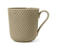 Lyngby Porcelæn Rhombe Earth mug 39 lay