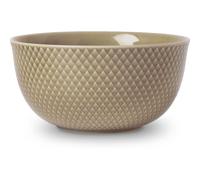 Lyngby Porcelæn - Rhombe Earth Serving Bowl 17,5 cm, Clay - Clay