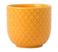 Lyngby Porcelæn Rhombe egg cup Ø5 cm Yellow