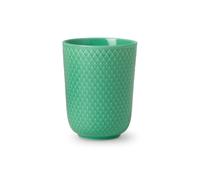 Lyngby Porcelæn Rhombe mug without handle 33 reen
