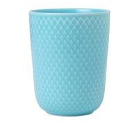 Lyngby Porcelæn Rhombe mug without handle 33 cl Turquoise