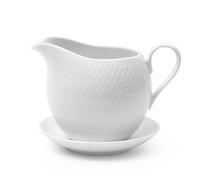 Lyngby Porcelæn Rhombe sauce jug 67 cl White