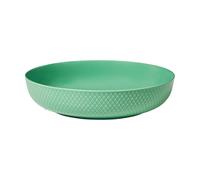 Lyngby Porcelæn Rhombe serving bowl Ø28 cm Green