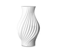 Lyngby Porcelæn Twist vase 25 cm White