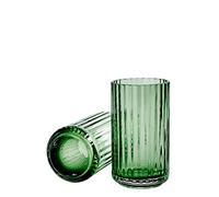 Lyngby Porcelæn Vase, Green, 9.5x9.5x13.6