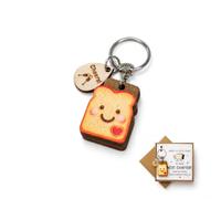 LynixTrade Leaving Gifts for Colleagues Women and Men, Toast Keyring Gift