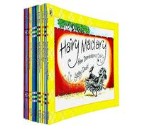 Lynley Dodd Hairy Maclary and Friends Series 15 Books Collection Set (Hairy Maclary's Bone, Hairy Maclary's Hat Tricks, Shoo, Sit, Hairy Maclary and Zachary Quack, Scattercat, Slinky Malinki & More)