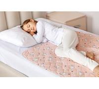 Lynmark® Toddler Potty Training Bed Pads - Soft Waterproof Bedwetting Pee Protector Mat for Kids - Multi-Layer Non-Slip Washable Incontinence Mattress Sheet Absorbs Up to 2000ml - 90 x 85cm, Unicorn