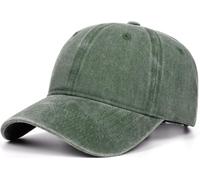 Lynmquober Kids Baseball Cap Washed Cotton Sport Hat for Boys Girls Army Green
