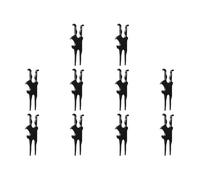 LYNMTPJ Gimme Golf Tool - Magnetic Cigar Holder for Golf Cart with Ball Marker & Divot Tool | Universal Golf Cigar Holder Clip | Beer Shotgun & Multi-Tool Accessories for Golfers(10pcs black)