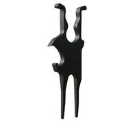 LYNMTPJ Gimme Golf Tool - Magnetic Cigar Holder for Golf Cart with Ball Marker & Divot Tool | Universal Golf Cigar Holder Clip | Beer Shotgun & Multi-Tool Accessories for Golfers(1pcs black)