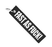 LYNMTPJ MotoLoot KeyChain for Motorcycles, Scooters, Cars and Gifts (Insert Before Flight)(Fast as Fuck)