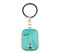 LYNMTPJ Motorcycle Keychain for Vespa GTS300/GTV/LX/PX/Sprint/Primavera - Metal Key Ring with Gift Box(Blue-1)