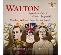 Lynn Arnold & Charles Matthews - Walton, Symphony No. 1, Crown Imperial; Vaughan Williams: Suite for Four Hands