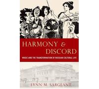 Sargeant - Harmony and Discord Music and the Transformation of Russia - N555z