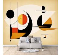 LYNNB Wall Murals for Bedrooms Geometry Photo Wallpaper 200×140cm (WxH) Non-Woven 3D Mural Wallpaper Modern Art, Minimalism Modern Art Poster Living Room Sofa TV Background Wall Decor