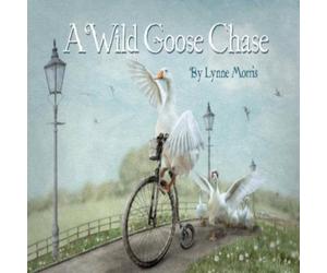 Lynne Morris A Wild Goose Chase Paperback Book in White Lynne Morris White