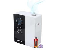 LYNNEYING Air Purifier & Diffuser, 6.76 Oz Capacity, Wifi Bluetooth Oil Diffuser & HVAC Compatible, Metal Body, for Commercial & Home Use, Coverage 17657 Cu Ft(Black)