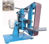 LYNNEYING Belt Sander, Bench Sander, Linisher, Vertical/Horizontal Bidirectional Sanding, 915x50mm Belt, All-Steel Body, for Wood Metal Workshop(750W)