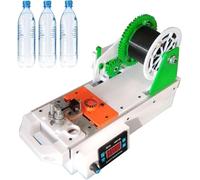 LYNNEYING Desktop Filament extruder for 3D Printing, Recycled PET Filament Manufacturer Made from Plastic Bottles,Up to 300°C,Digital Display,for DIY Makers and e-co-Frie-ndly Projects(Green-Orange)