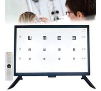 LYNNEYING Digital Eye Chart,18.5/21.5/23 In Visual Acuity Chart Digital,Lcd Electronic Optical Eye Charts with Remote,Test 300+ Visual Targets,1-6m Distance Adjustable,for Accurate Vision Test(23in)